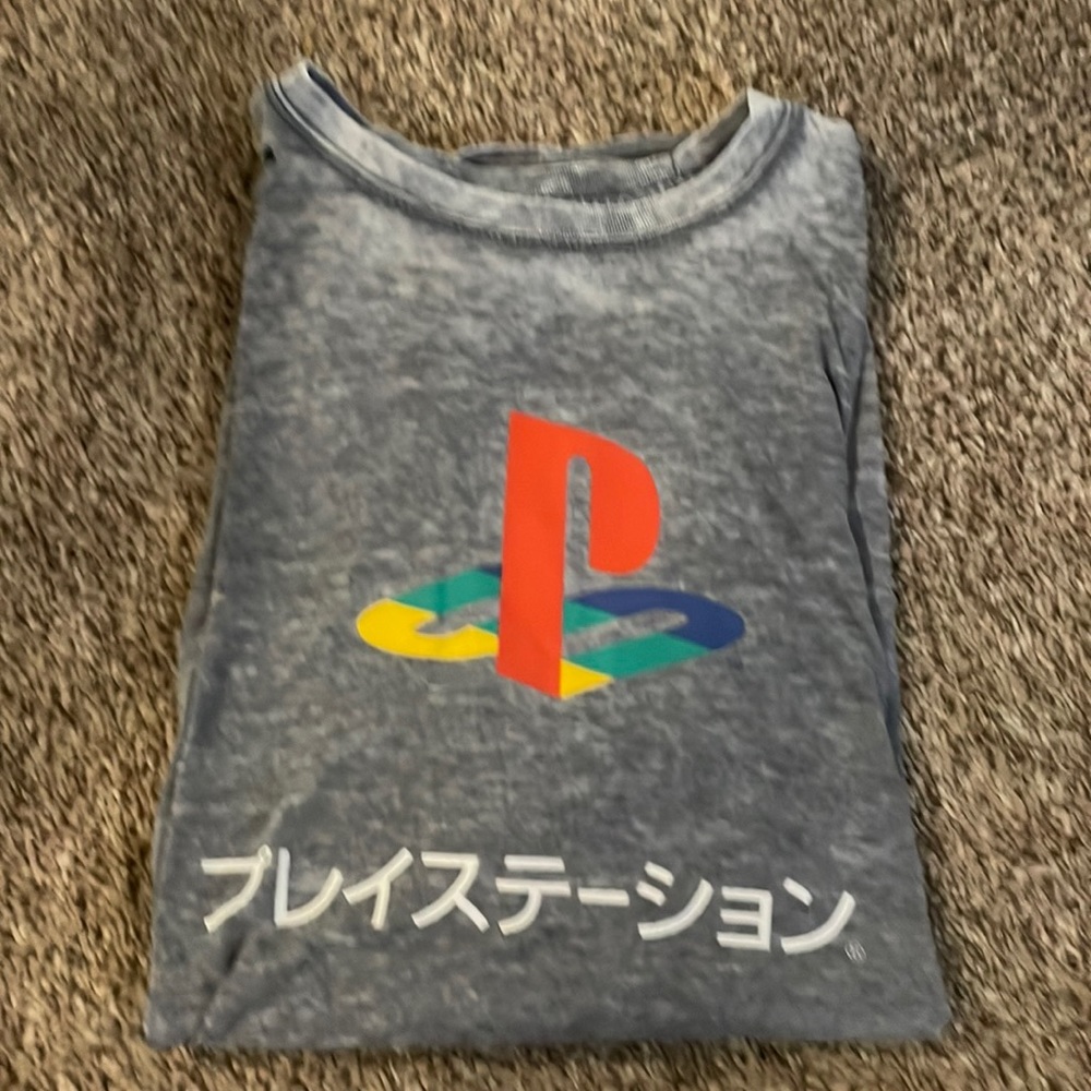 Distressed PlayStation t-shirt